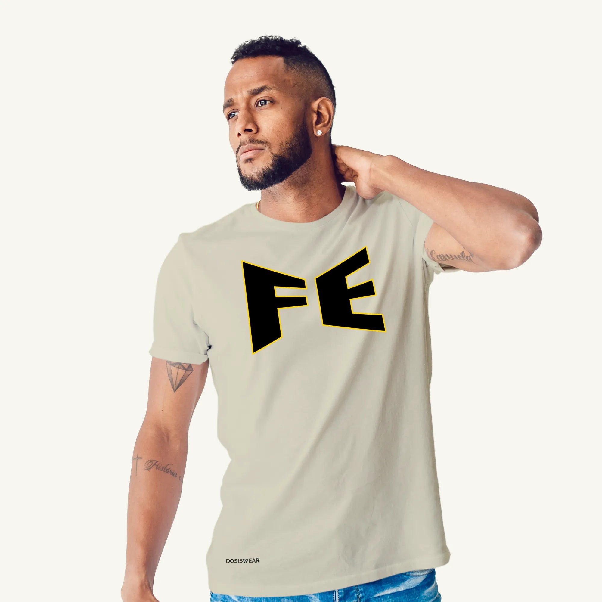 Camiseta FE | Kaki Oscuro