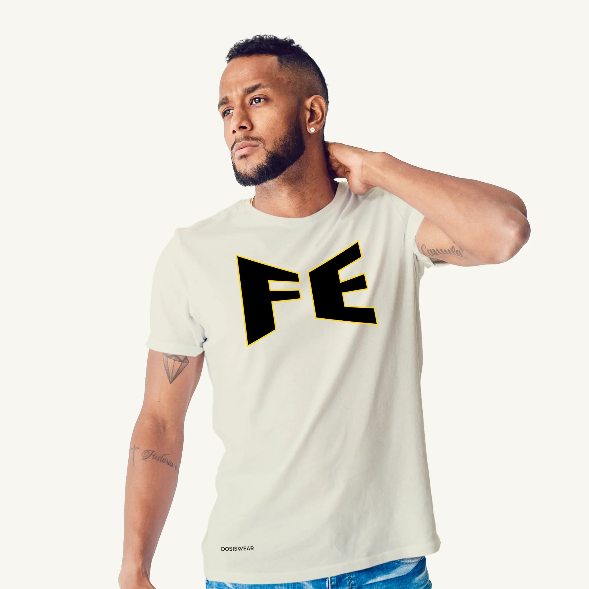 Camiseta FE | Marfil