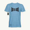 Camiseta God Is Good | Azul Cielo