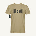 Camiseta GOD IS GOOD | Kaki Oscuro