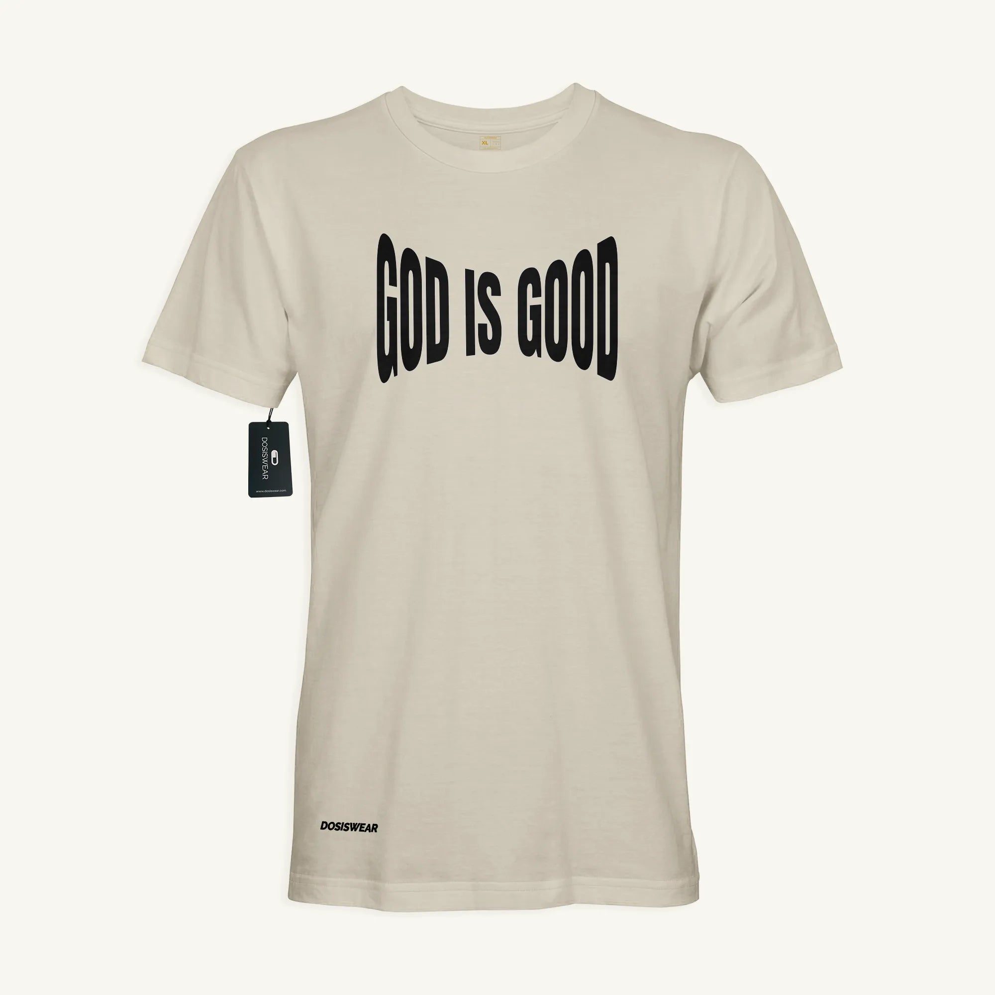 Camiseta GOD IS GOOD | Marfil