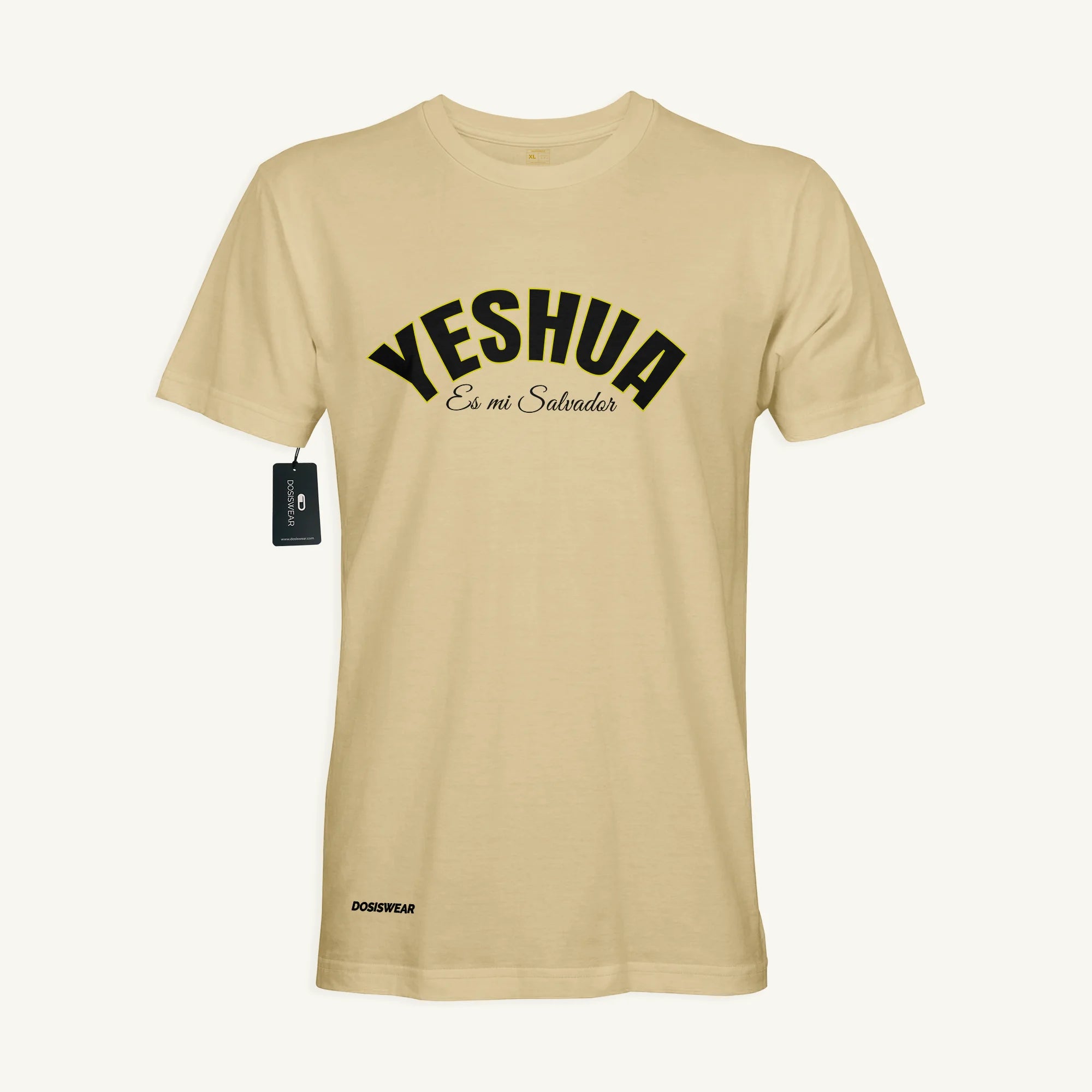 Camiseta Yeshua Es mi Salvador | Crema