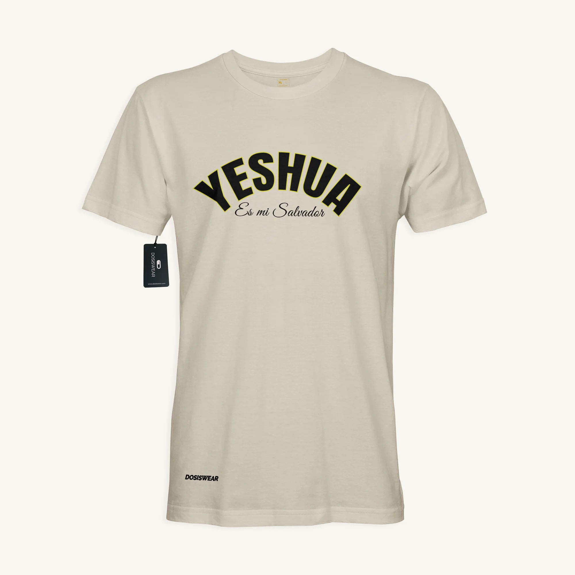 Camiseta Yeshua Es mi Salvador | Marfil