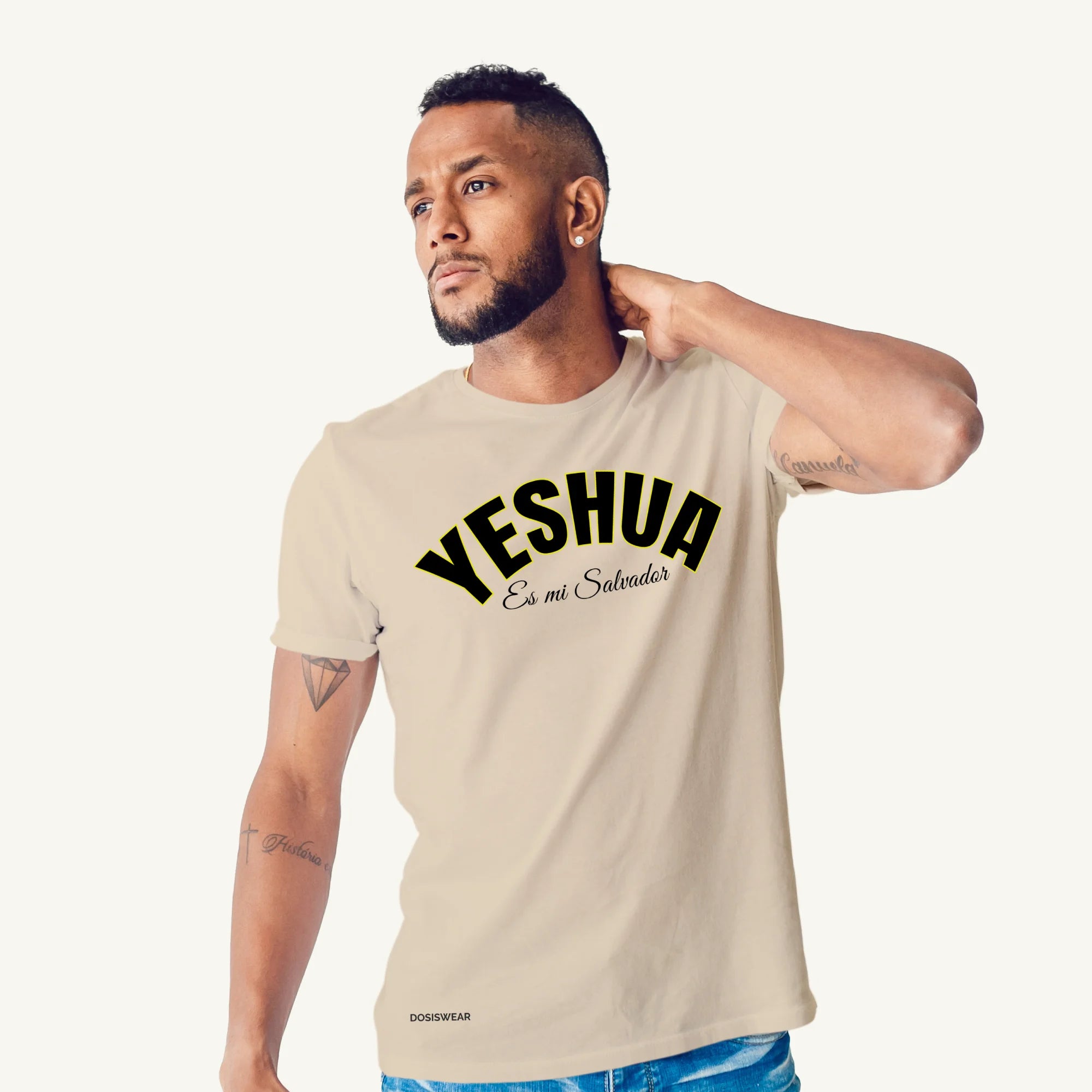 Camiseta Yeshua Es mi Salvador | Nude