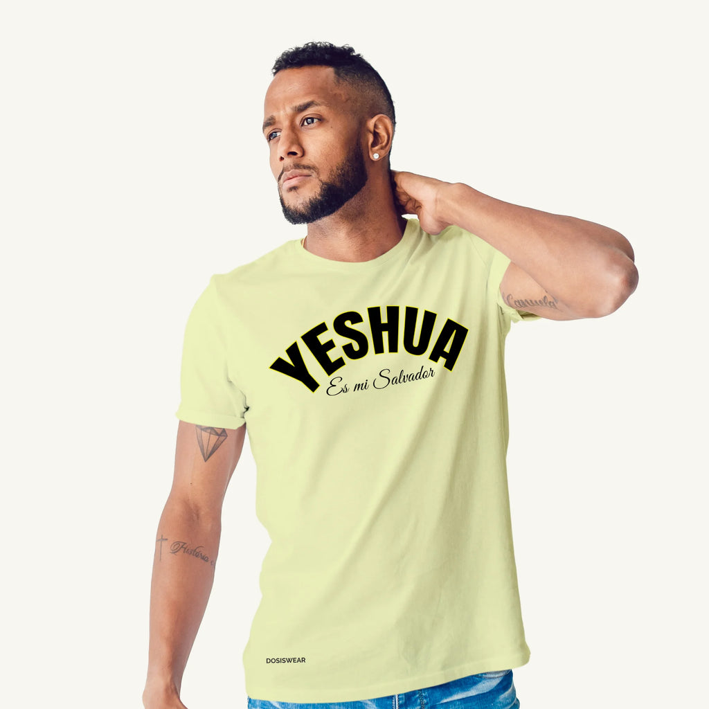 Camiseta Yeshua Es mi Salvador | Vainilla